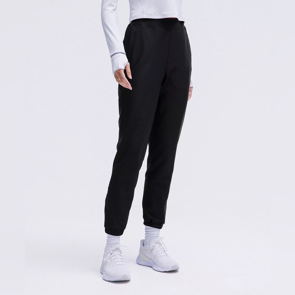 Lululemon - Adapted State High-Rise Fleece Jogger - Black - NEW